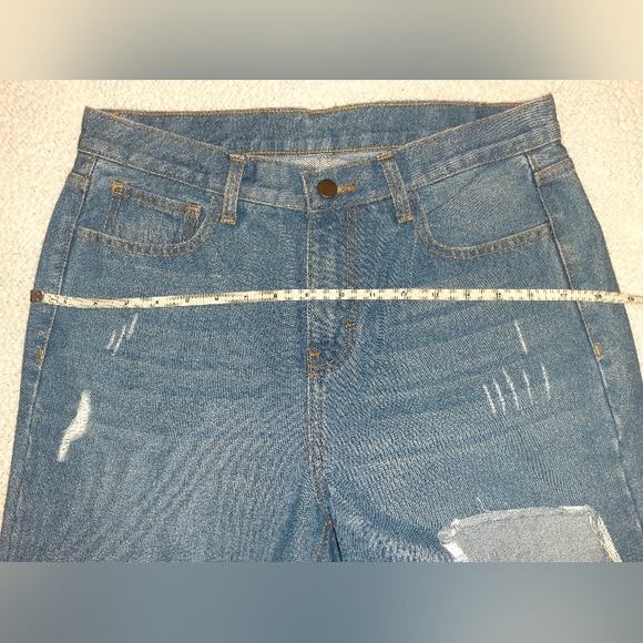 Women's High Waisted Flare Jeans - Picture 6 of 6